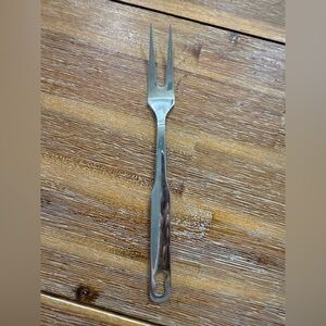 Vintage Inox 18/10 Stainless Steel Rostfrei Serving Fork for Meat Carving